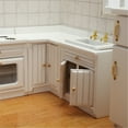 thumbnail image 5 of Dollhouses Wooden Miniature Kitchen Sink And Countertop Set In 1/12 Scale For Miniature Enthusiasts, 5 of 9