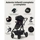 thumbnail image 3 of Momcozy Changego Carriola de Bebé Multifuncional, Cochecito Convertible de Individual a Doble y a Vagón con 23 Configuraciones, Negro, 3 of 9
