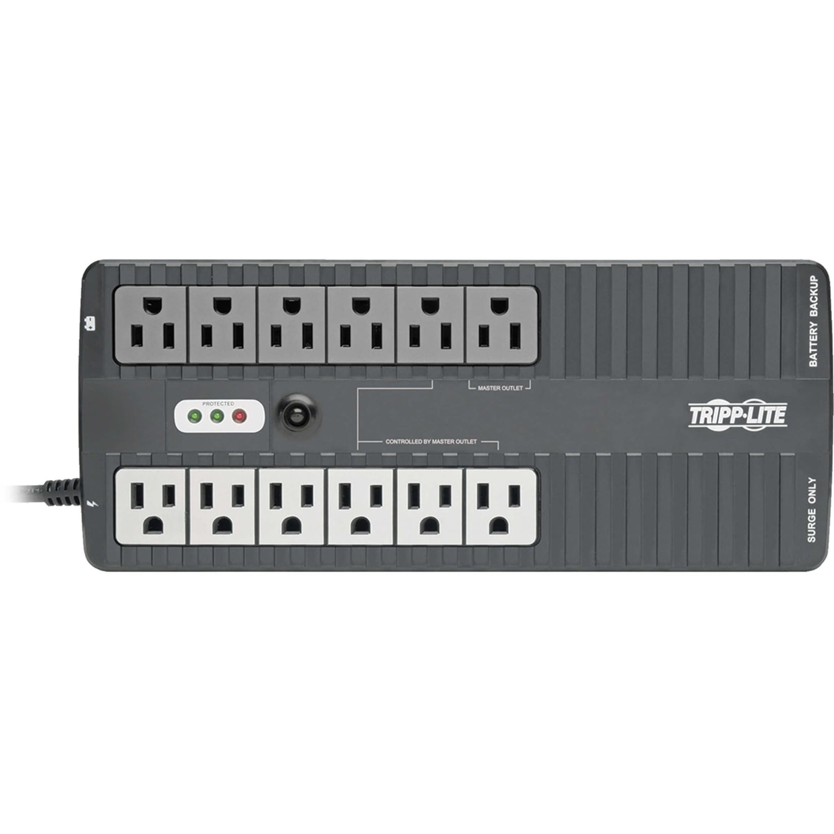 Tripp Lite Eco750ups Green Standby Ups System (output Power Capacity: 750va/450w; 12 Outlets—6 Ups/surge, 2, Surge Only, 4 Eco/surge Outlets)
