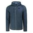 thumbnail image 2 of Men's Cutter & Buck Heather Navy Baltimore Ravens  Americana Mainsail Full-Zip Hooded Jacket, 2 of 3