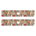 thumbnail image 7 of Yayeee Faucet Mat for Kitchen Sink 30" Diatomite Long Splash Guard Pad, Orange Japanese Flowers Pattern, 2 Pack, 7 of 7