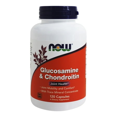 UPC 733739032287 product image for NOW Foods - Glucosamine and Chondroitin with ConcenTrace Minerals - 120 Capsules | upcitemdb.com