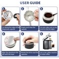 thumbnail image 4 of NOBRAND-Reusable Pods Kit for Nespresso Vertuo, Refillable Coffee Pods with 100pcs Aluminum Covers Foil Seals Lids for VertuoLine Capsules, Compatible for VertuoPlus Espresso Machine (Pods not includ, 4 of 4