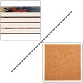 thumbnail image 3 of RYLABLUE Independence Day Theme American Flag Hand of Free on Rustic Wooden Plank Set of 8 Coaster for Drinks, Absorbent Ceramic Stone Coasters Cup Mat with Cork Base for Coffee Table Bar Decor, 3 of 3