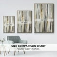 thumbnail image 4 of Color Ripple Framed Premium Gallery Wrapped Canvas - Ready to Hang - 25 x 37 - Natural Wood Floating Frame, 4 of 9