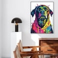 thumbnail image 5 of Hudo Wall Art - Funny Dog Canvas Poster for Kids' Room - Anatolian Shepherd Dog colorful art print, Canvas Painting Puppy Artwork, Watercolor Artwork Print For Bedroom, 5 of 5