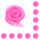thumbnail image 1 of Qarigey Pañuelo cuadrado Gasa Pañuelo Tela Accesorios para representaciones teatrales Fucsia Fucsia 60*60cm 10Conjunto, 1 of 6