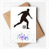 Football soccer Sports Outline Welcome Back Greeting Cards Envelopes Blank