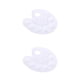 thumbnail image 4 of Inteprter Paint Mixing Palette Plastic Drawing Supplies Amateurs Students Handheld Artist Tray Painting Professionals Colorful Blanco 2Conjunto, 4 of 6