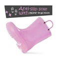 thumbnail image 7 of Bocca; Kids' Waterproof Glitter Design Rain Boot, Mid-Calf Pink, 13, 7 of 7