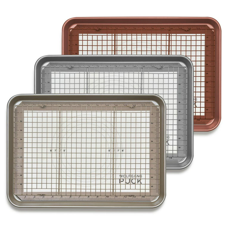 Wolfgang Puck Nonstick Coated Sheet Pan with Cooling Rack - 21619363