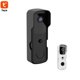 thumbnail image 3 of Tuya Smart Video Doorbell WiFi Video Intercom Door Bell IP Camera Audio Bidireccional Funciona con Tuya/SmartLife EU Plug, Negro, 3 of 5