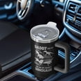 thumbnail image 4 of 1pc Dad Gift 40oz Tumbler with Straw & Handle - Insulated Stainless Steel Cup | Holiday Gift for Man Women (Christmas, Valentine's, Birthday), 4 of 5
