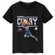 thumbnail image 3 of Camiseta de algodón negra de verano de manga corta con estampado de Stephen Curry para niños, camisetas deportivas para niños y niñas, ropa adecuada para fanáticos, 3 of 5