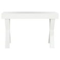 thumbnail image 6 of SAFAVIEH Alessia Mid-Century Lacquer One Drawer Vanity Desk White, 6 of 7
