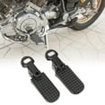 thumbnail image 1 of Colaxi Bike Rear Pedals Foot Pegs Easy Installation Anti Slip Metal Folding Footrest Foot Plates Pedals for Electric, 1 of 8