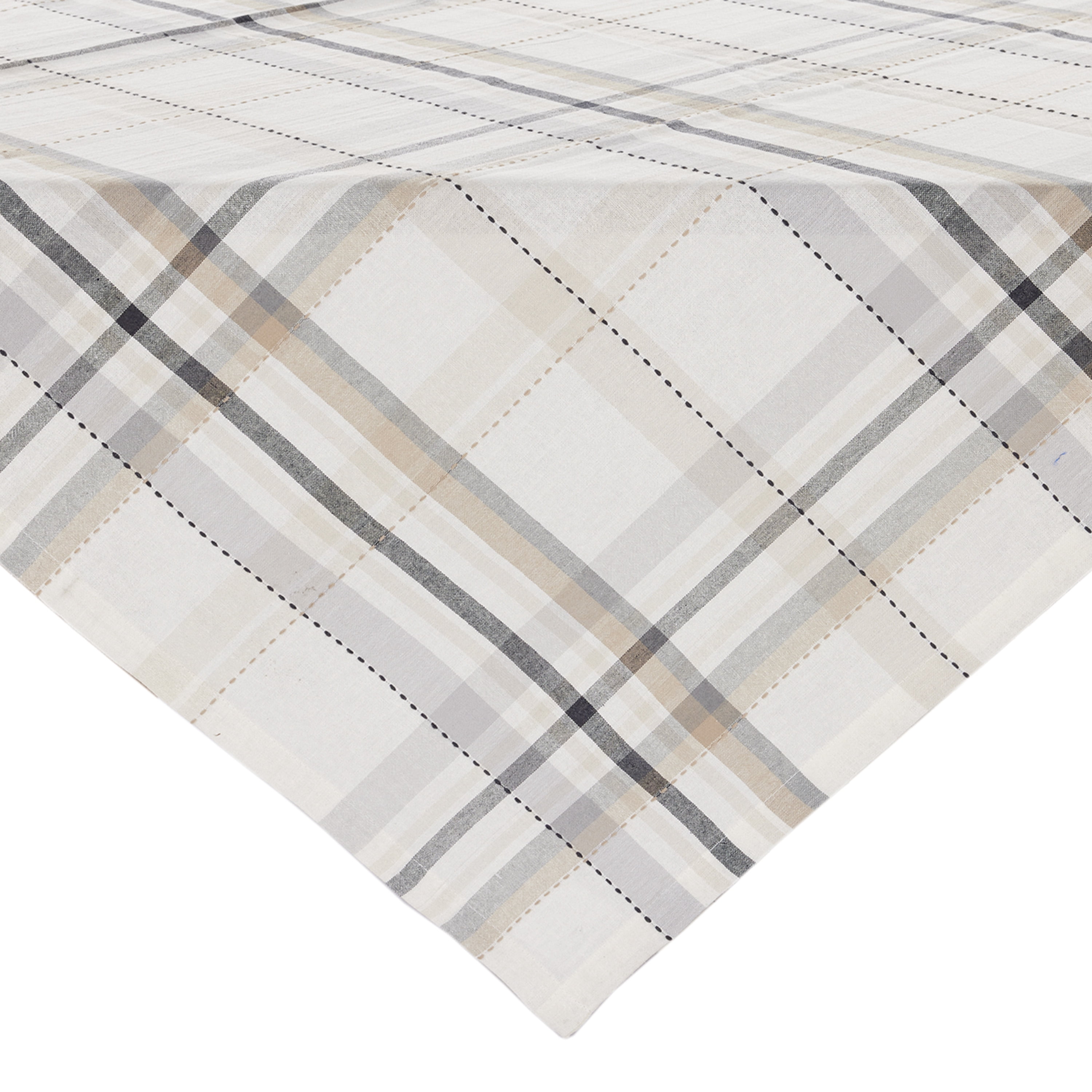 (2 pack) Better Homes & Gardens Woven Monday Plaid Table Cloth - Multi Color - 60" x 84"