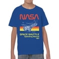 thumbnail image 2 of Officially Licensed NASA Space Shuttle Manual 1981 Youth's T-shirt, 2 of 3