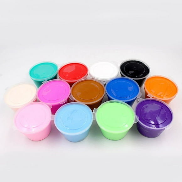 Stress Relief Fluffy Slime Craft Mud Toy No Borax Cotton Slime Clay For Kids