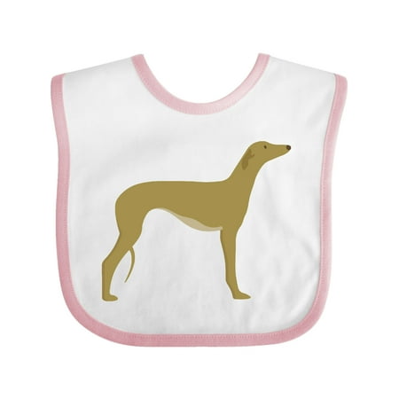 

Inktastic Greyhound Gift Baby Boy or Baby Girl Bib