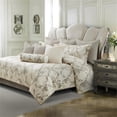 thumbnail image 2 of Michael Amini Glennridge 10-Piece King Comforter Set - Frost, 2 of 20