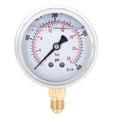 thumbnail image 2 of Transparent Dial Cover Standard Pressure Gauge, Oil Filled Pressure Gauge, Power For Machinery, 2 of 8