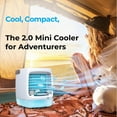 thumbnail image 4 of Enfriador de Aire Evaporativo Portátil - Mini Enfriador de Pantano Recargable por USB con Humidificador para Uso en Interiores y Exteriores, 4 of 5