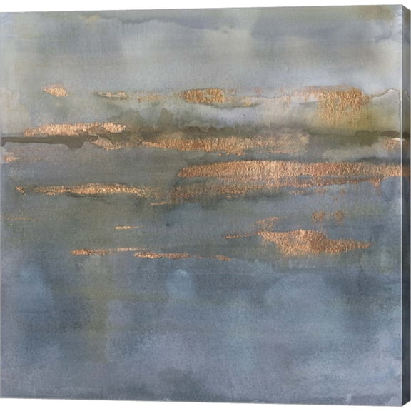 Copper Emulsion II by Victoria Borges, Canvas Wall Art, 24W x 24H