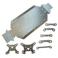 thumbnail image 3 of Kokiya DIY Carbon Fiber Chassis Skid Plate Replacement for 1/14 144001 144002 144010 RC and spare parts, 3 of 8