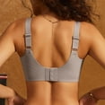 thumbnail image 5 of Ohufall Wireless Bras for Women No Underwire Push Up Full Coverage Bras Wirefree Seamless Bralette Soft Comfort Everyday Bra, 5 of 6