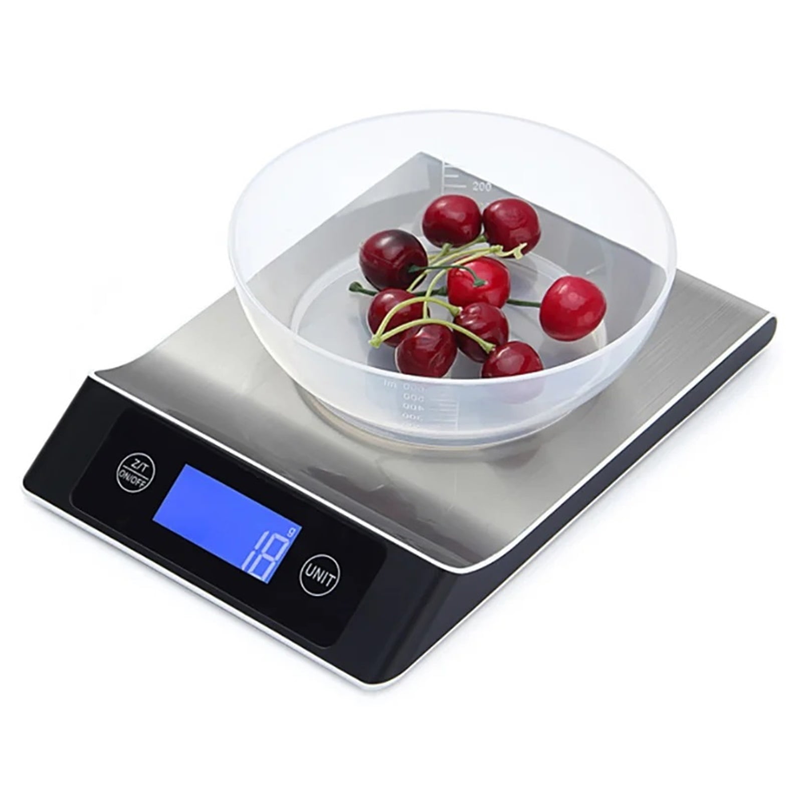 Kitchen Scale 15Kg/1g Coffee Electronic Scales Stainless Steel Design ,Precise Weight