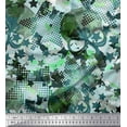 thumbnail image 1 of Soimoi Cotton Duck Fabric Star,Skull & Texture Print Fabric by the Yard 42 Inch Wide, 1 of 1