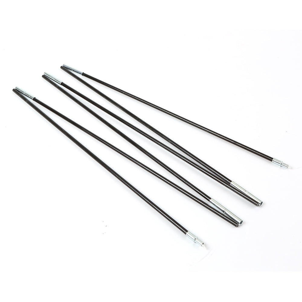 Tiges De Tente Fibre De Verre Lot De 2 - Longueurs 3m à 4.9m Pliables | Pour Camping Et Plage