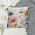 thumbnail image 2 of JEUXUS  Watercolor Floral Pillow Cover, Floral Throw Pillow Case, Decoration for Home Sofa Couch Bed, Gifts for Family Friend,, 2 of 5