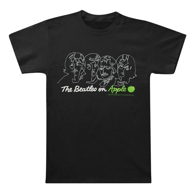 The Beatles T-Shirt pour Adulte avec Imprimé « On Apple Back »