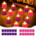thumbnail image 7 of Mecorevxz 12Pcs Electronic Candle Lights Christmas LED Candle Lights Romantic Holiday Ambiance Decoration(Pink), 7 of 7