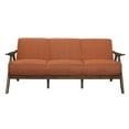 thumbnail image 1 of Topline Home Furnishings Burnt Orange Sofa, 1 of 4