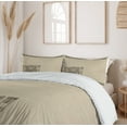 thumbnail image 6 of Ambesonne Tribal Duvet Cover Sets, Mayan Relic, 2-King, Tan Army Green, 6 of 7