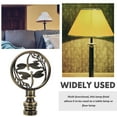 thumbnail image 3 of WASHWEPE lamp knob replacement cap Lamp Finial Plastic Golden 1Pack, 3 of 8