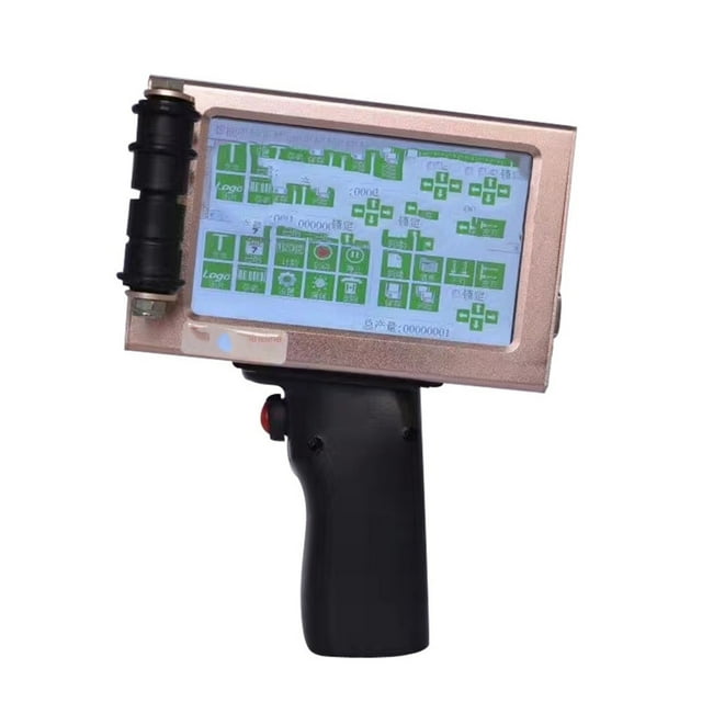 Small Handheld High-resolution Inkjet PrinterSmall Automatic Printer Production Date Serial Batch Number Inkjet Printer