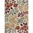 thumbnail image 3 of Deco Transitional 9' x 12.6' Cream and Seafoam Polypropylene Indoor Area Rug, 3 of 7