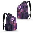 thumbnail image 2 of DISNIMO 17 Inch Kids Backpack for Boys Girls Eagle Print Lightweight School Bookbag with Laptop Compartment Side Pockets for Students Daily Use, 2 of 7