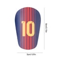 thumbnail image 2 of Mini espinilleras ligeras para fútbol (azul, rojo, talla XS), 2 of 6