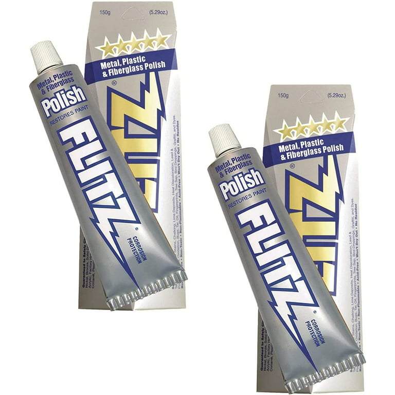 Flitz® Paste Polish For Metals, Fiberglass, Plastic & Paint - 5.29 oz., Acme Janitor and Chemical Supply