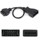 thumbnail image 1 of Cable adaptador de conector de 12 pines OBD1 a OBD2 de 16 pines, 1 of 3