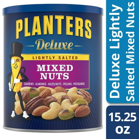 Planters Deluxe Lightly Salted Mixed Nuts, 15.25 oz