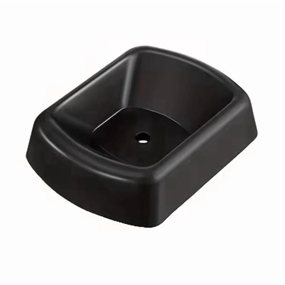 Jack Wheel Chock Heavy Duty Reinforced Rubber Jack Caster Wheel Dock Stopper for Caravan Trailer Stabilizer