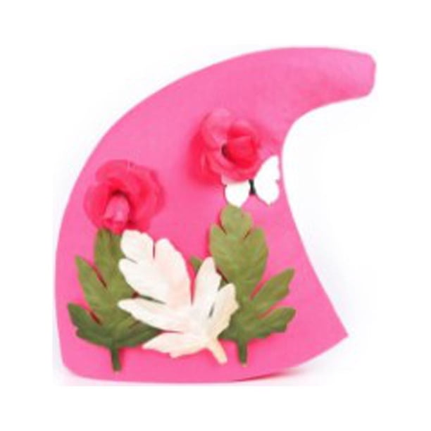 Sonducket Sombrero de Halloween, gorro de Cosplay, exquisito atuendo multicolor para niños, gran decoración, disfraz de fiesta, accesorios para Sombreros Rojo