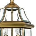 thumbnail image 2 of Quoizel Newbury Medium Hanging Lantern in Aged Copper, 2 of 2