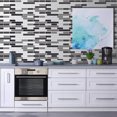 thumbnail image 3 of 1 Piece 3D Tile Stickers Self-adhesive Sticker for Bathroom Kitchen Wall Tile Sticker Waterproof and moisture-proof, 3 of 5